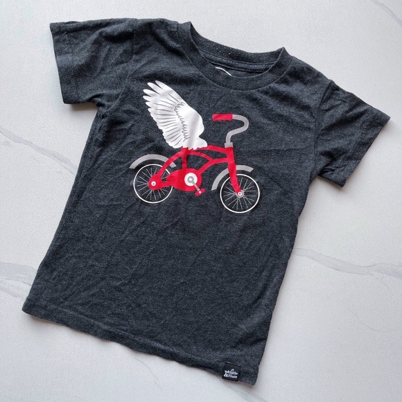 Whistle & Flute Flying Bicycle T-Shirt 3-4 Years - Picture 1 of 5